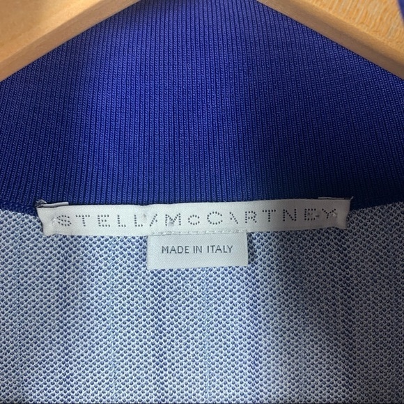 Stella Mc Cartney Pinstriped Stretch knit track jacket - Picture 8 of 16